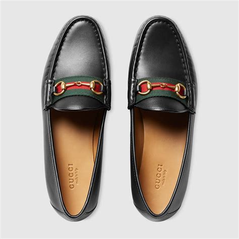 gucci leather loafer wolf blue|Gucci horsebit loafers women's.